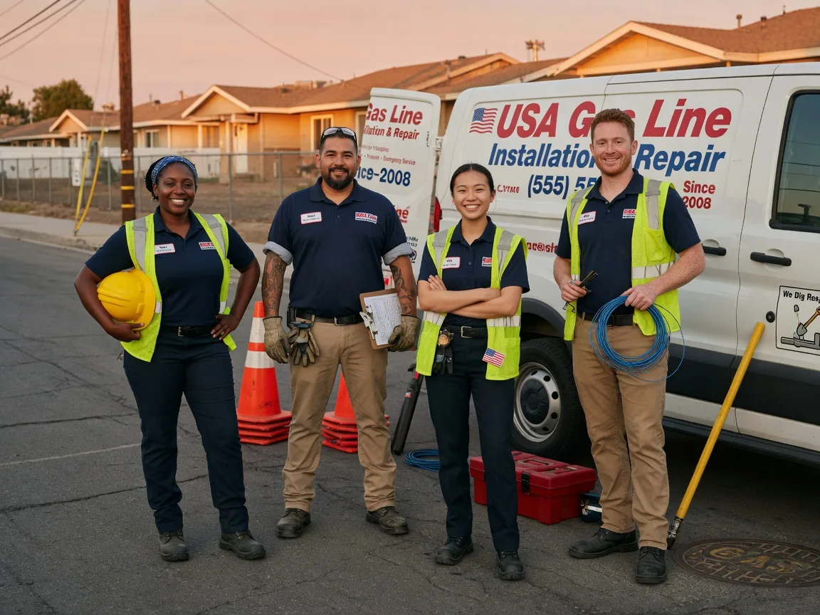 Gas Line Installation company in Ivydale, WV